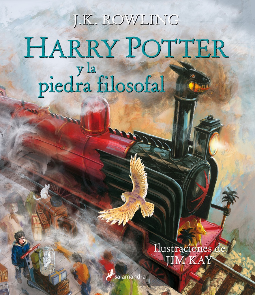 HARRY POTTER 1 - Y LA PIEDRA FILOSOFAL (ILUSTRADO)