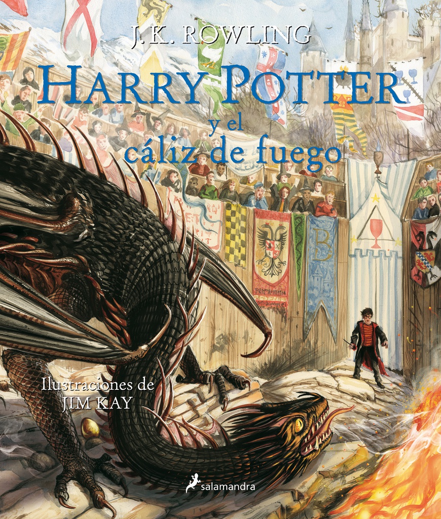 HARRY POTTER 4 - Y EL CALIZ DE FUEGO (ILUSTRADO)