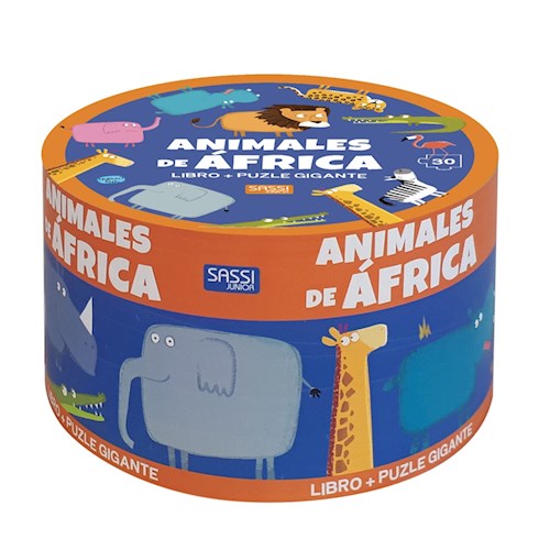 ANIMALES DE AFRICA (LIBRO PUZLE)