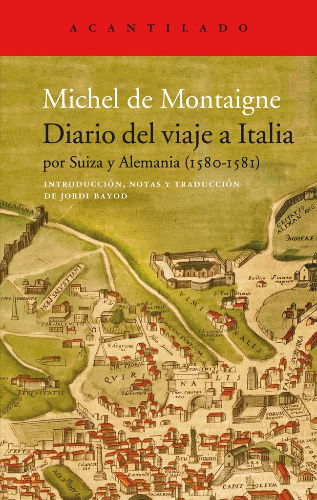 DIARIO DE VIAJE A ITALIA (1580-1581)