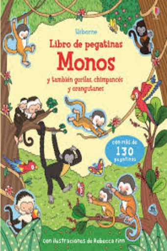 MONOS - LIBRO DE PEGATINAS