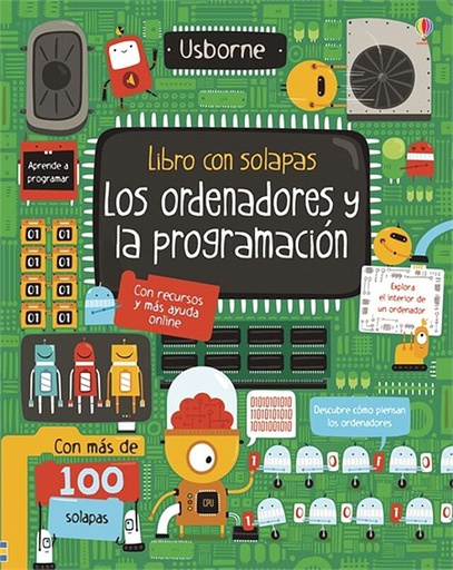 ORDENADORES Y LA PROGRAMACION, LOS LIBRO CON SOLAPAS