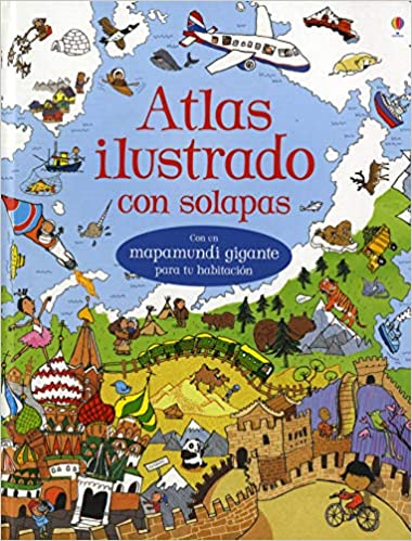 ATLAS ILUSTRADO CON SOLAPAS