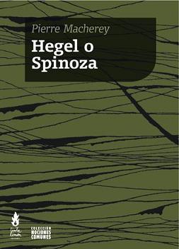 HEGEL O SPINOZA